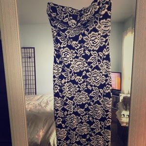 Black & White midi dress. NWT